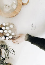 Load image into Gallery viewer, Birch Essential Oil Wood Slice Organizer