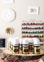 Load image into Gallery viewer, Walnut Essential Oil Wood Slice Organizer