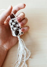 Load image into Gallery viewer, Mini Macrame Hanging Car Diffuser