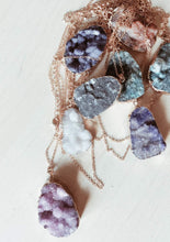 Load image into Gallery viewer, Natural Crystal Quartz Diffusing Necklace