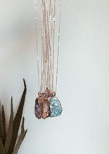 Load image into Gallery viewer, Natural Crystal Quartz Diffusing Necklace