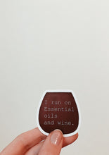 Load image into Gallery viewer, Essential Oil Sayings Vinyl Stickers Waterproof and Scratch Resistant