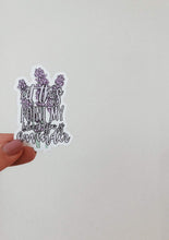 Load image into Gallery viewer, Lavender Vinyl Sticker Series (set of 5)