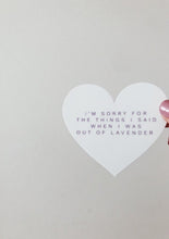 Load image into Gallery viewer, Lavender Vinyl Sticker Series (set of 5)