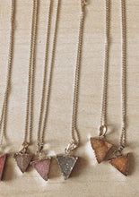 Load image into Gallery viewer, Mini Triangle Diffuser Necklace