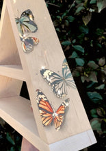 Load image into Gallery viewer, 3-D Butterfly Shelf with Gold Detail