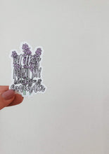 Load image into Gallery viewer, Lavender Vinyl Sticker Series (set of 5)
