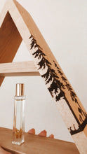 Load image into Gallery viewer, Forest Tree Laser Engraved Triangle Shelf
