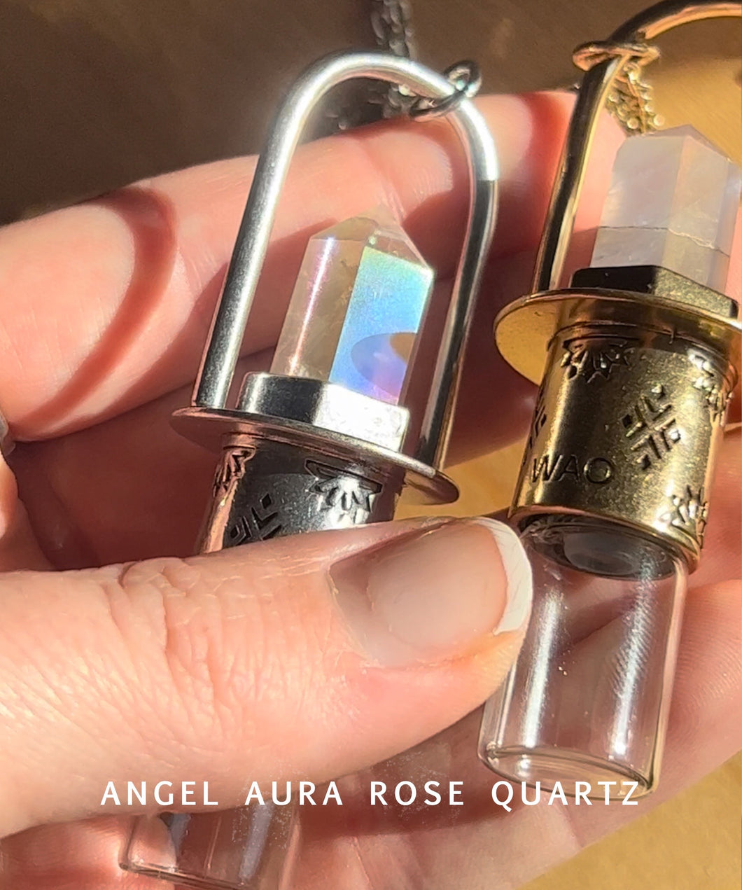 Angel Aura Rose Quartz
